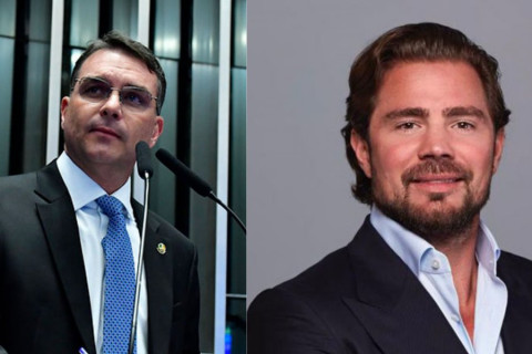 Flávio Bolsonaro confirma visita a Vorcaro durante prisão domiciliar Senador reafirmou relação com banqueiro por causa de filme sobre o pai