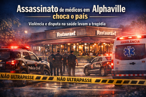 Assassinato de médicos em Alphaville choca o país e expõe escalada da violência no Brasil