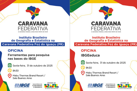 Caravana Federativa chega a Foz do Iguaçu com serviços do IBGE