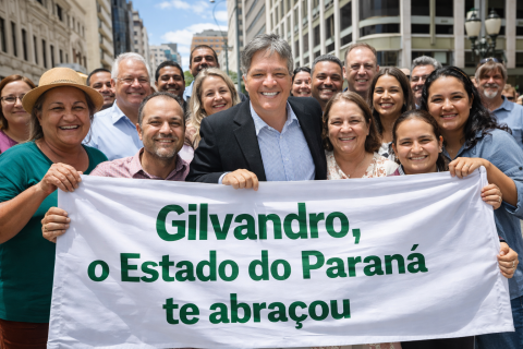 Café com Notícias reúne público em Curitiba e emociona o jornalista do povo, Gilvandro