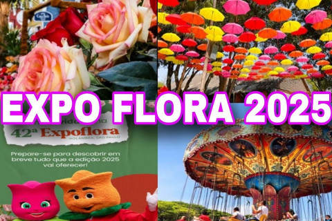 42ª edição da Expoflora deve atrair 300 mil visitantes e movimentar turismo além da cidade de Holambra, no interior de São Paulo