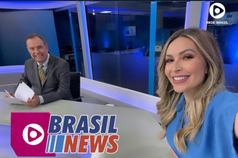 Brasil News é o carro-chefe do jornalismo da Rede Brasil