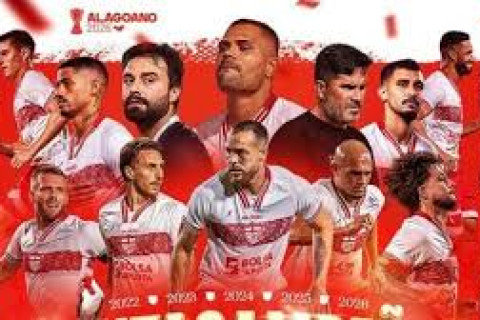 CRB empata com ASA na segunda partida da final e conquista o inédito pentacampeonato alagoano