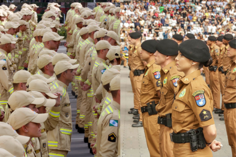 Governo do Paraná anuncia concursos para policiais militares e bombeiros