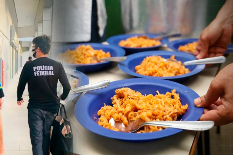 PF investiga esquema de fraude em merenda escolar de Manaus Empresa investigada não tem histórico de fornecer alimentos