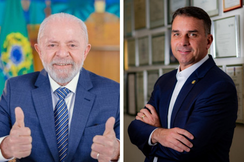 Lula tem 44,2% e Flávio Bolsonaro, 42,7% no segundo turno, diz pesquisa Vox Brasil