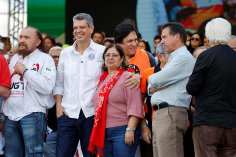 Ministros comparecem a ato de 1º de maio em SP: "Escala 6x1 é um crime contra o trabalhador"